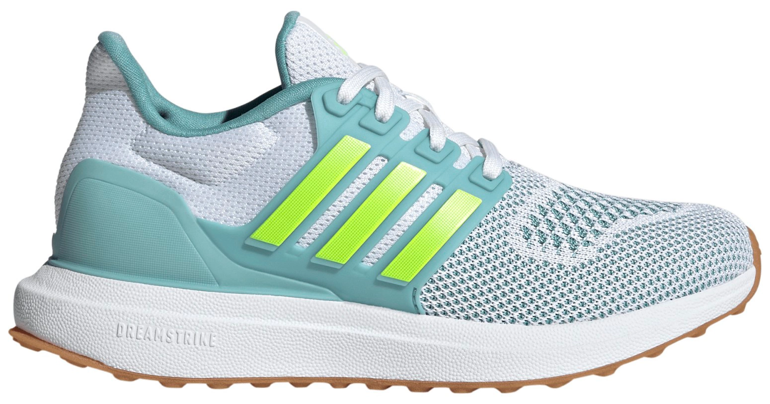 adidas Kids' Grade School Ultradream DNA Shoes - White/Yellow/Green - View 1