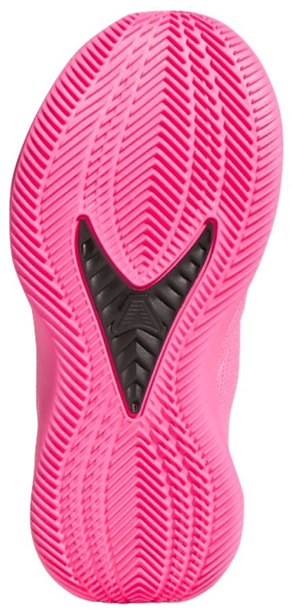 adidas Kids' Preschool Anthony Edwards 2 'Lucid Pink' Basketball Shoes - Lucid Pink/Black/Lucid Red - View 3