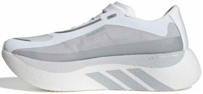 adidas Men's Hyperboost Edge Running Shoes - White/Grey/Silver - View 5