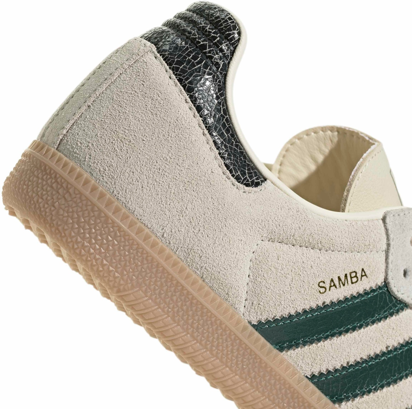adidas Samba OG Shoes - Vint Wht/Green - View 8