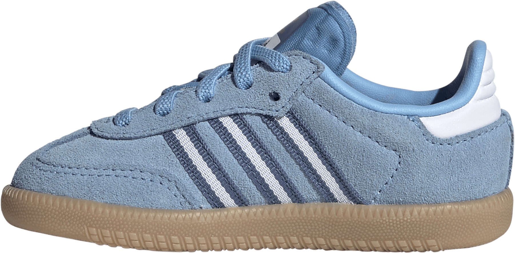 adidas Toddler FIFA World Cup Samba OG Comfort Closure Elastic Lace Shoes - Light Blue/White/Gum - View 4