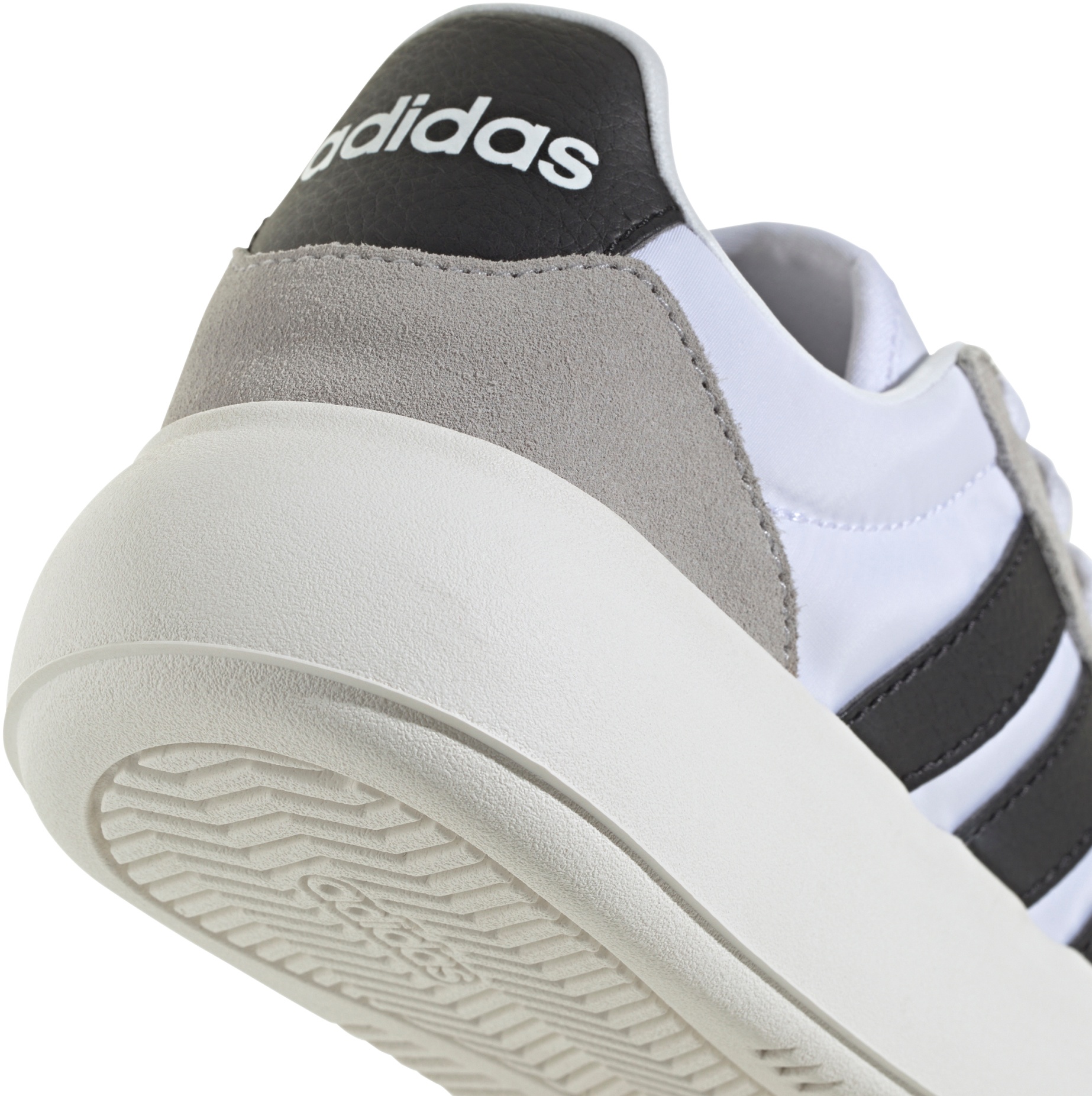 adidas Kids' Grade School Barreda Decode Shoes - White/Black/Grey - View 8