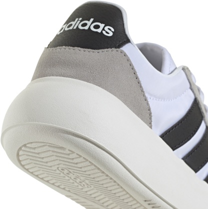 adidas Kids' Grade School Barreda Decode Shoes - White/Black/Grey - View 8