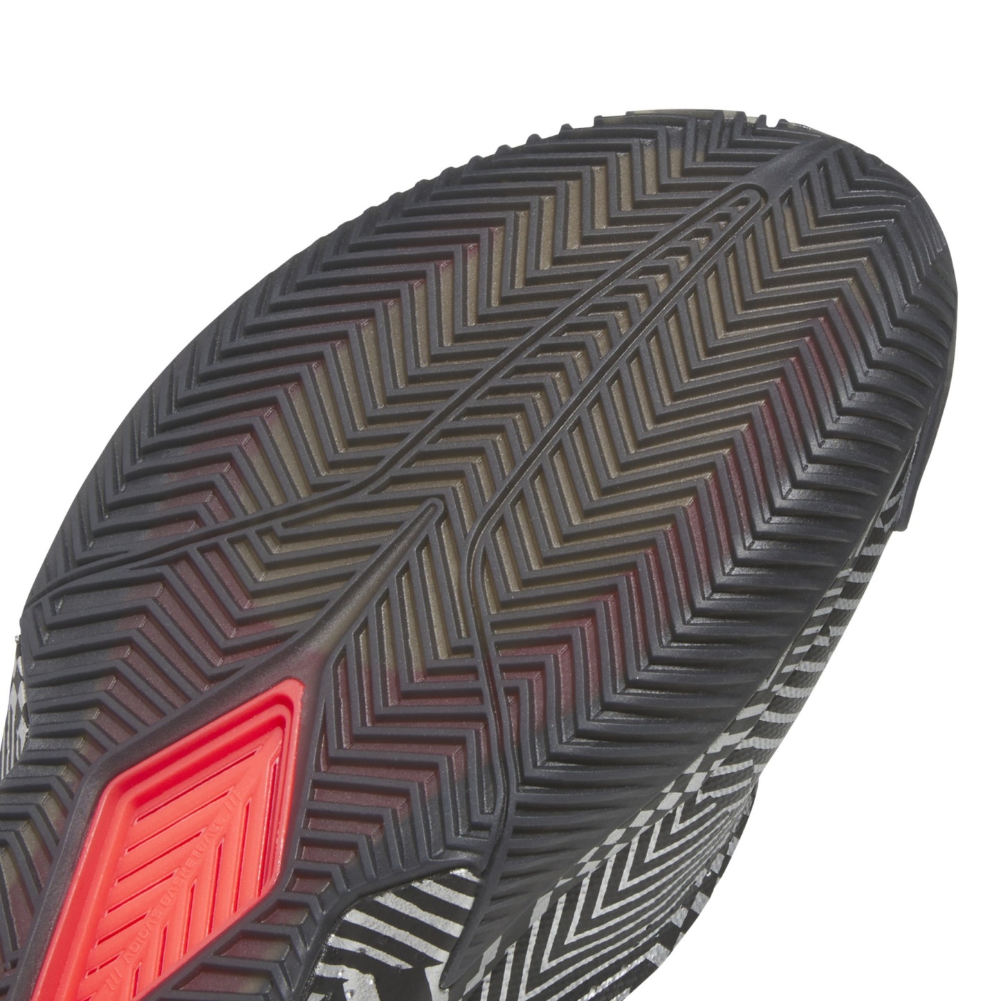 adidas Crazy Energy+ Basketball Shoes - Black/White/Red - View 7