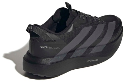 adidas Men's Adizero EVO SL ATR Running Shoes - Core Black/Grey Five/Silver Met. - View 6