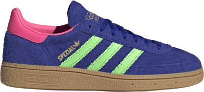 adidas Women's Handball Spezial Shoes - Blue/Lime - View 1