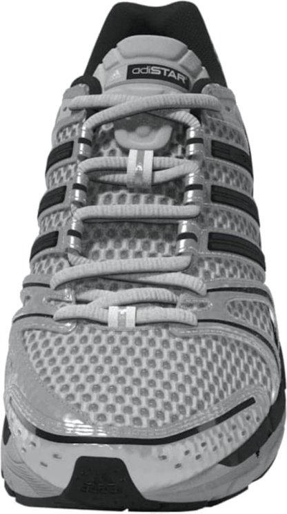 adidas Men's Adistar Control 5 Shoes - Grey Two/Core Black/Silver Met - View 2