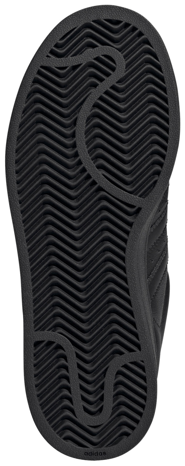 adidas Kids' Grade School Superstar II Shoes - Black - View 3