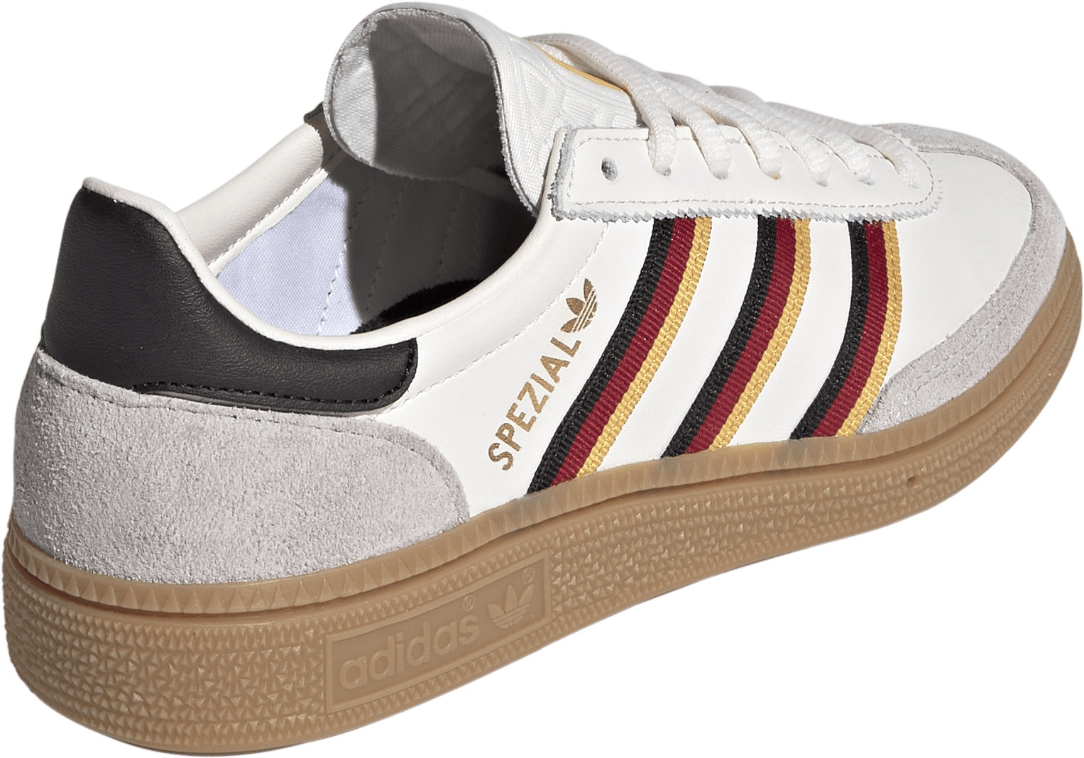 adidas Kids' Grade School FIFA World Cup Handball Spezial Shoes - White/White/Crew Yellow - View 6