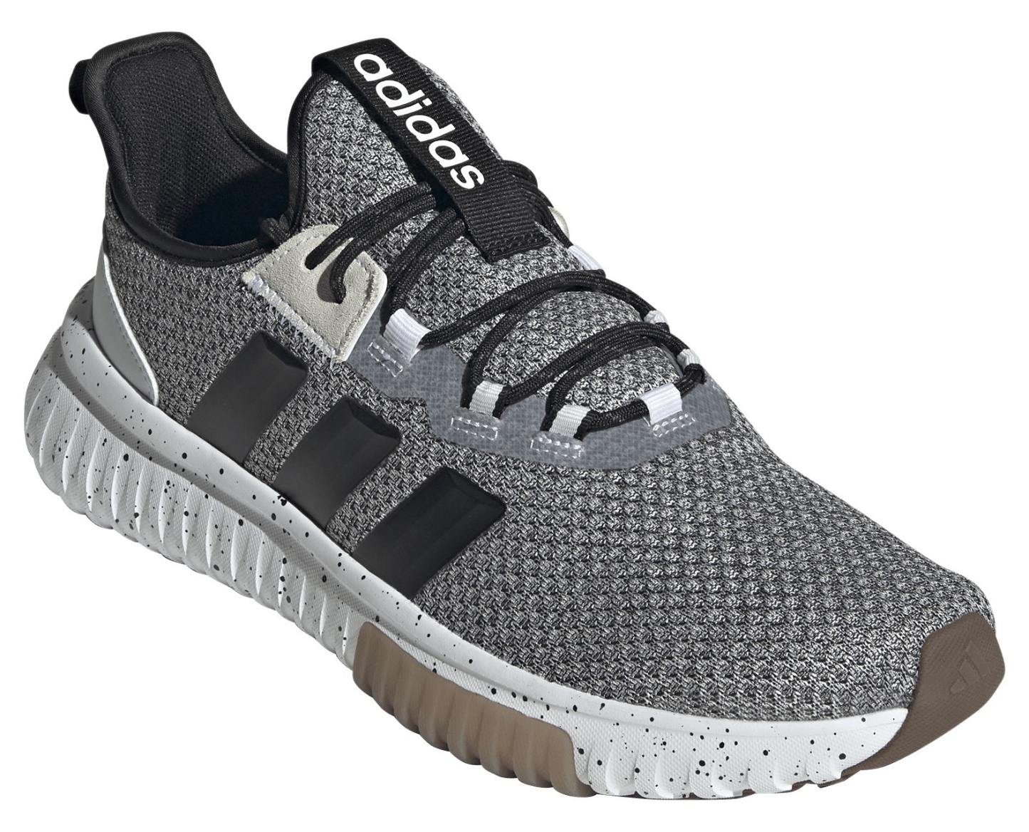 adidas Men's Kaptir 4.0 Shoes - White/Black/Gum - View 5