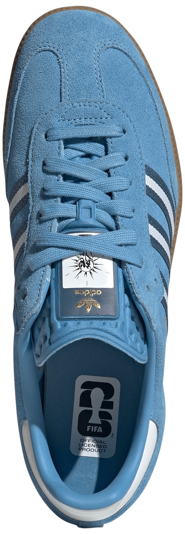 adidas FIFA World Cup Samba OG Shoes - Light Blue/Crew Blue/Ftwr White - View 2