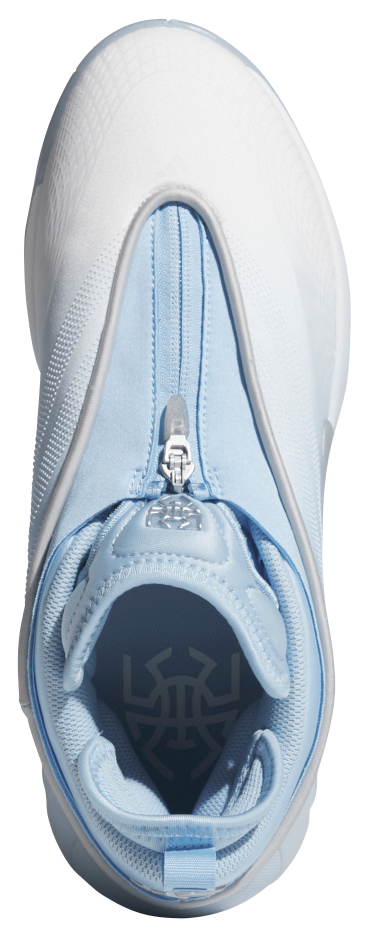 adidas D.O.N. Issue #7 'Ice Spida' Basketball Shoes - Sky/White/Silver - View 2