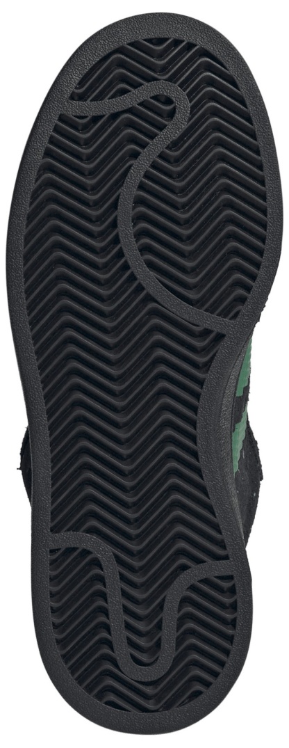 adidas Kids' Grade School Minecraft Campus 00s Shoes - Black/Semi Court Green/Semi Solar Green - View 3