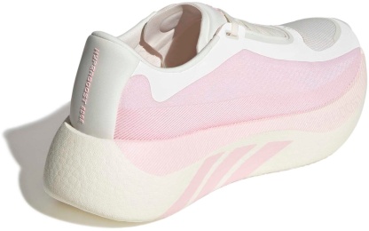 adidas Women's Hyperboost Edge Running Shoes - White/Pink - View 7