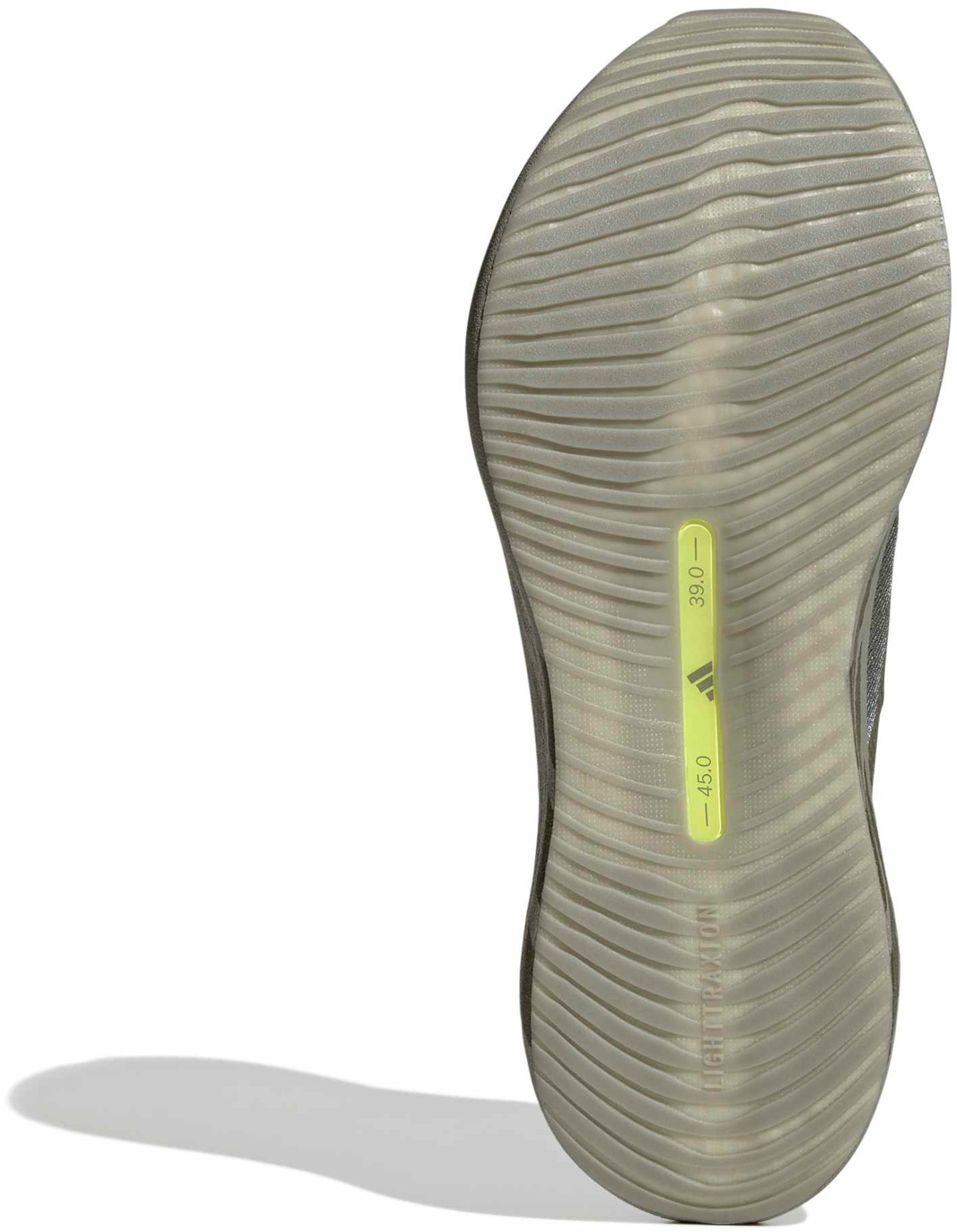 adidas Men's Hyperboost Edge Running Shoes - Silver Pebble/Medium Dark Khaki/Frozen Lemon - View 4