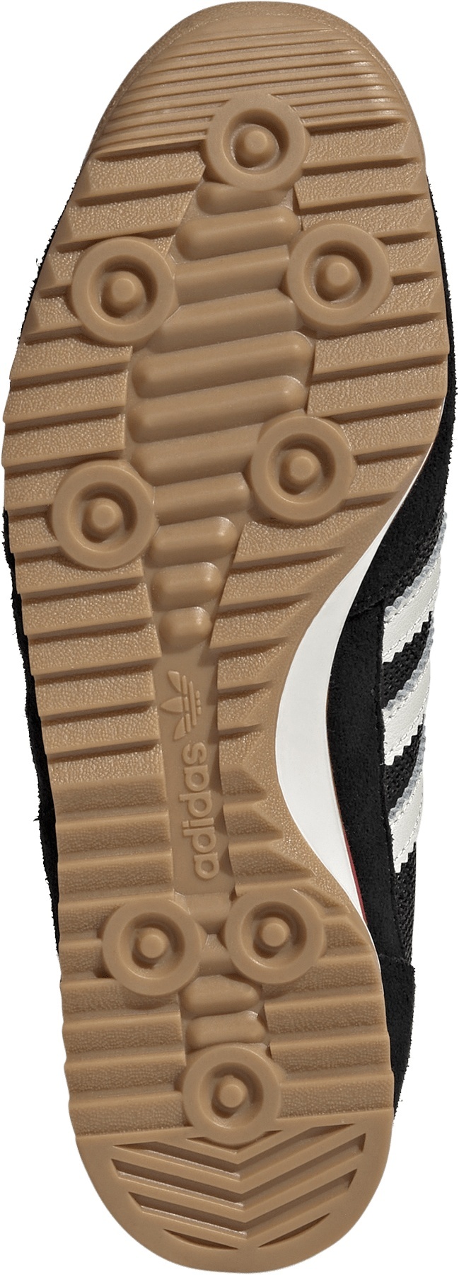 adidas Women's SL72 OG Shoes - Core Black/Off White/Better Scarlet - View 3
