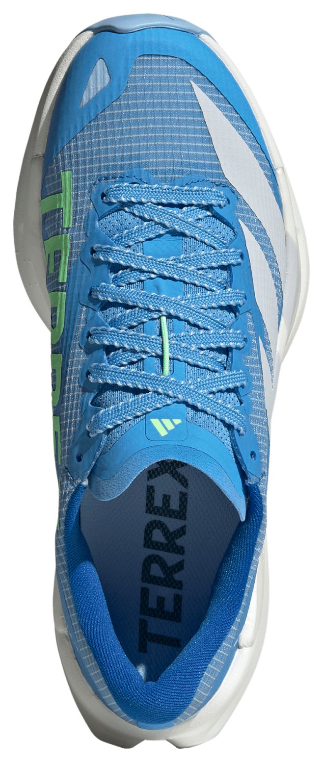 adidas Women's Terrex Agravic TT Trail Running Shoes - Blue Burst/Dash Grey/Lime Burst - View 2