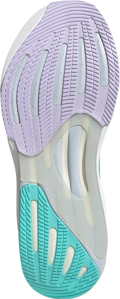 adidas Women's Supernova Rise Running Shoes - White/Green - View 3