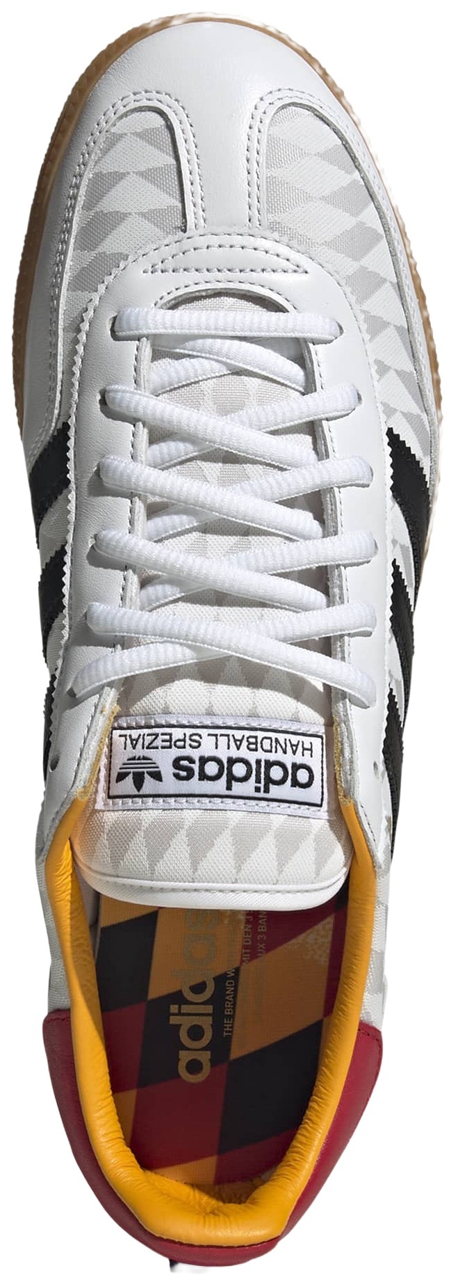 adidas Men's Handball Spezial Shoes - Ftwr White/Core Black/None - View 2
