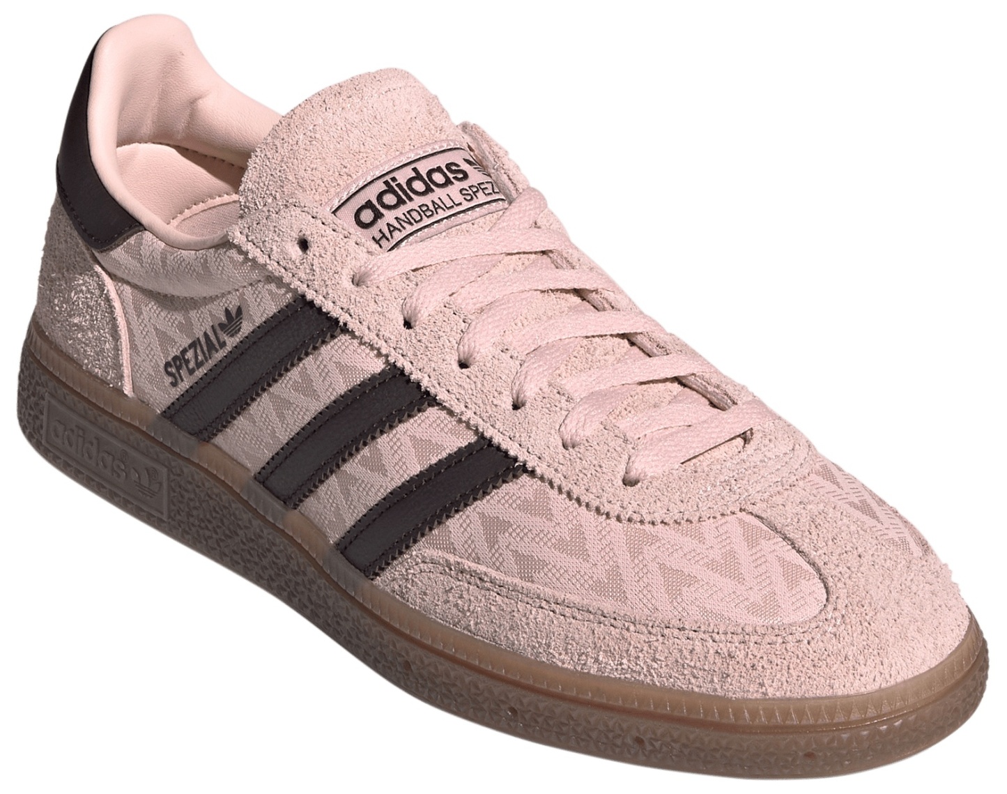 adidas Women's Handball Spezial Shoes - Sandy Pink/Aurora Coffee/Gum5 - View 5