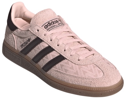 adidas Women's Handball Spezial Shoes - Sandy Pink/Aurora Coffee/Gum5 - View 5