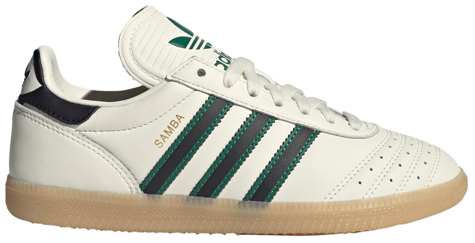 adidas Kids' Grade School Samba OG Shoes - Off White/Black/Gum - View 1