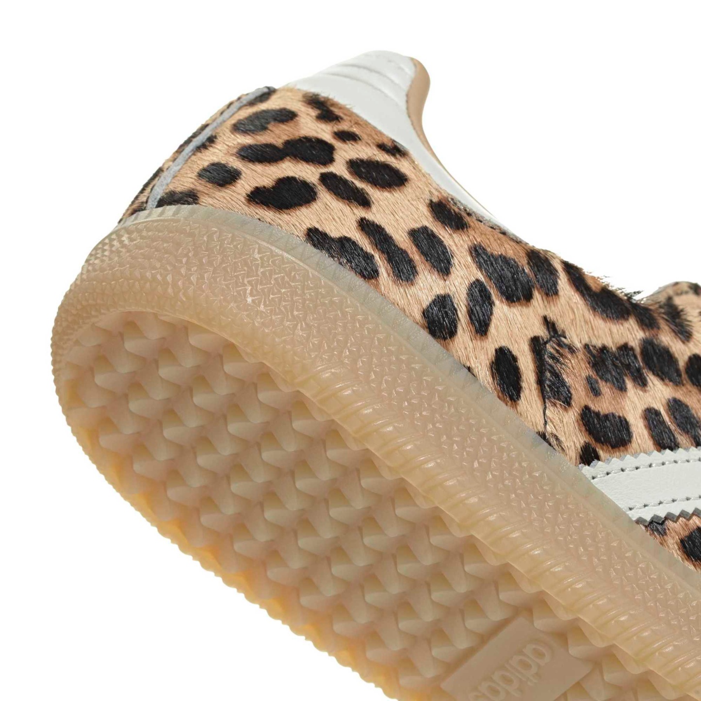 adidas Women's Samba OG Shoes - Cheetah Pony Hair/Ivory - View 8