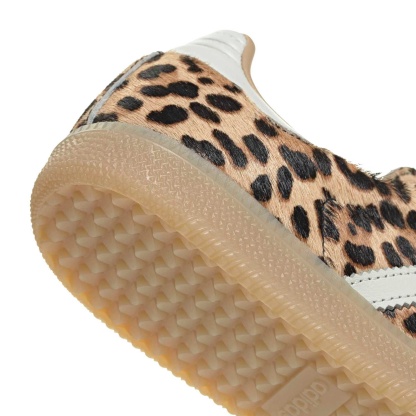 adidas Women's Samba OG Shoes - Cheetah Pony Hair/Ivory - View 8