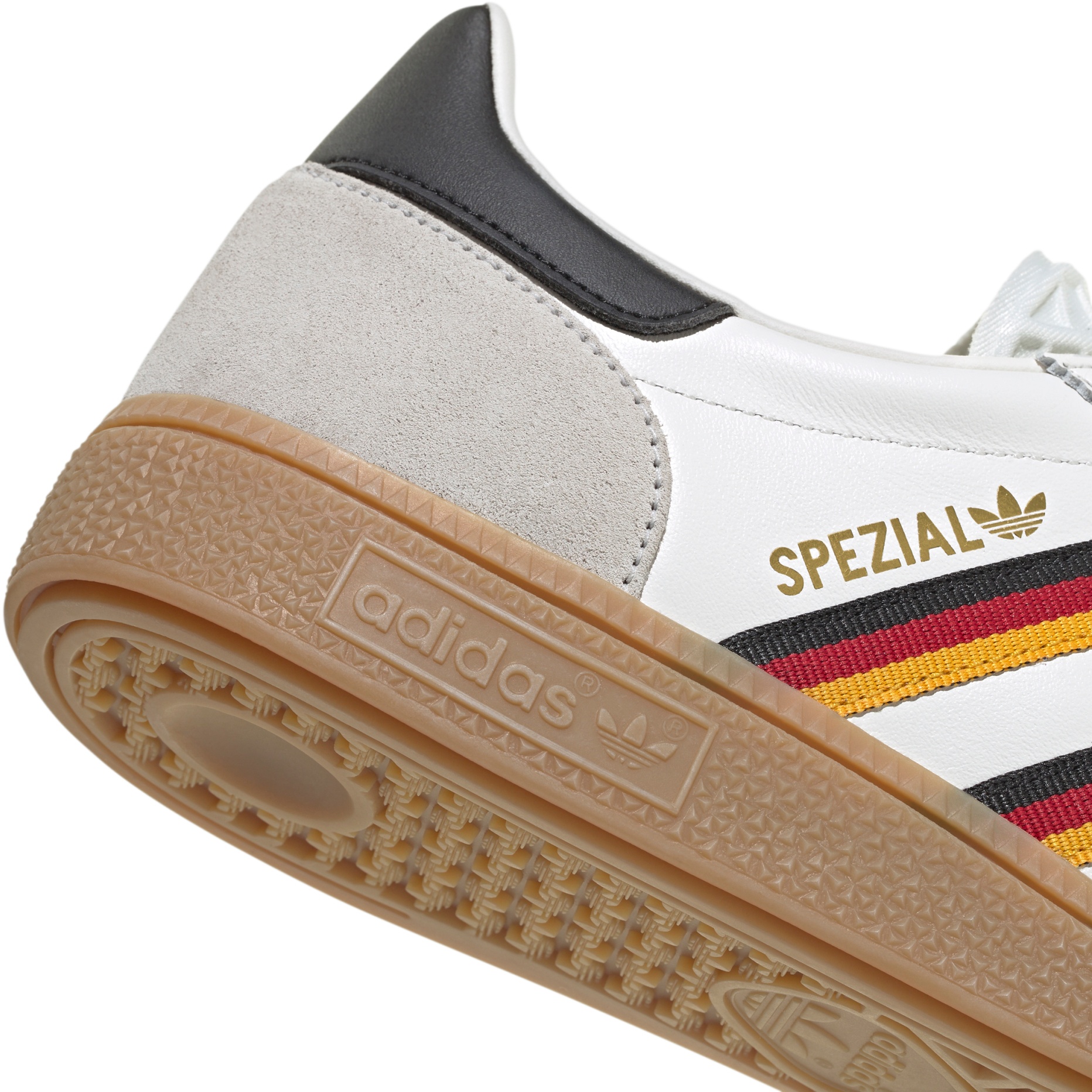 adidas Men's FIFA World Cup Handball Spezial Shoes - Cloud White/Crew Yellow/Power Red - View 8