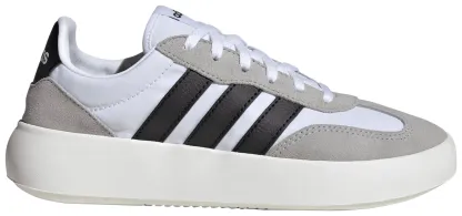 adidas Kids' Grade School Barreda Decode Shoes - White/Black/Grey - View 1