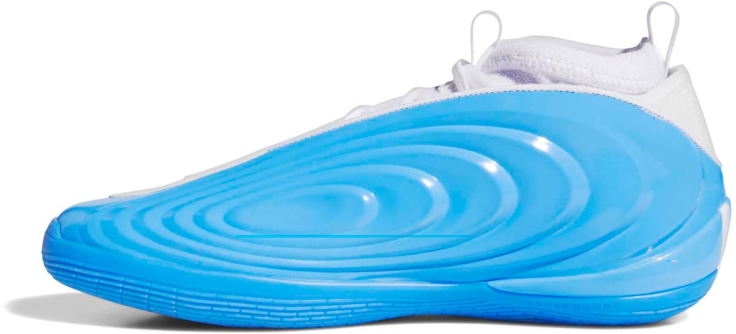 adidas Harden Volume 10 'Playoffs' Basketball Shoes - Blue/White/Silver - View 6