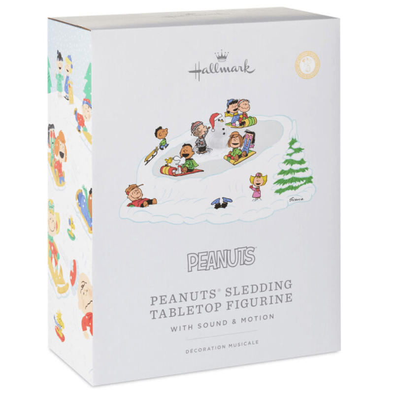Peathtnuts® Gang Sledthtding Musical Tabletop Figurine With Motion