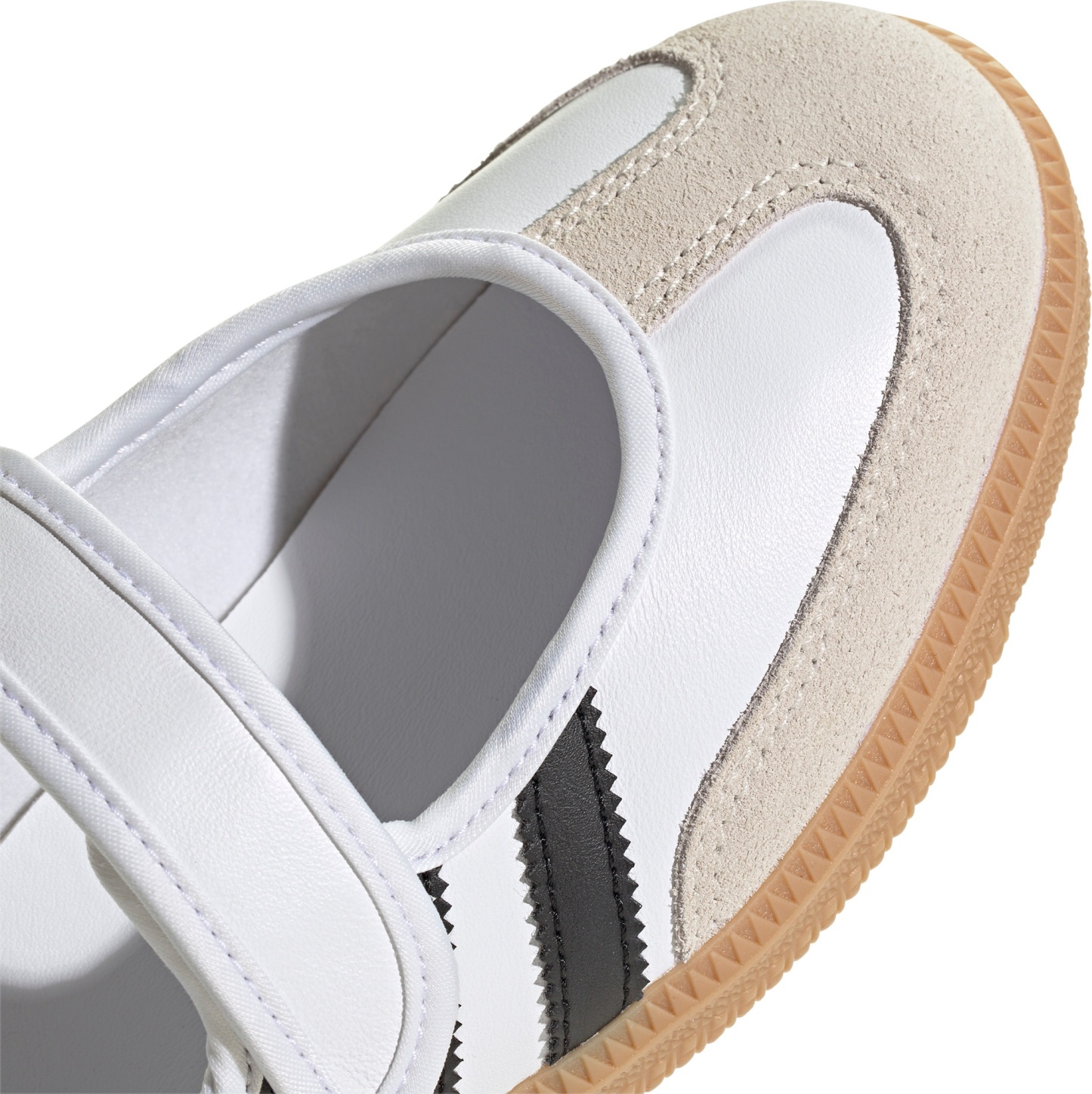 adidas Women's Samba Jane Shoes - White/Alumina - View 7
