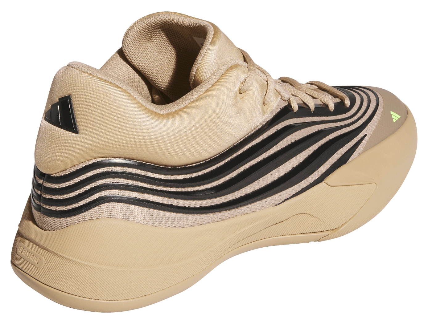 adidas Dame X 'Bay-eige' Basketball Shoes - Sandstone/Black/Yellow - View 6