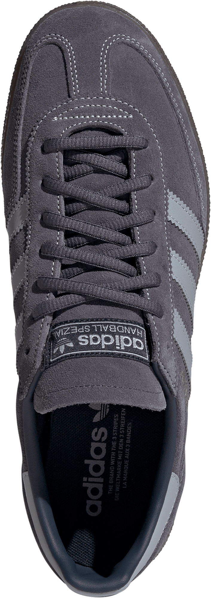 adidas Men's Handball Spezial Shoes - Aurora Onix/Halo Silver/Gum5 - View 2