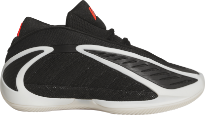 adidas Kids' Grade School Anthony Edwards 2 'Core Black' Basketball Shoes - Black/White/Red - View 1