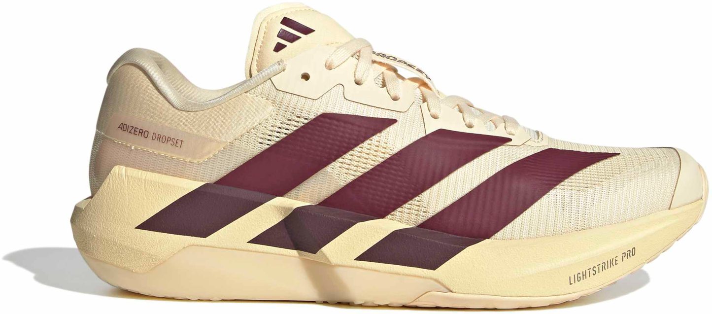 adidas Women's Adizero Dropset Pro Training Shoes - Warm Vanilla/Maroon - View 1