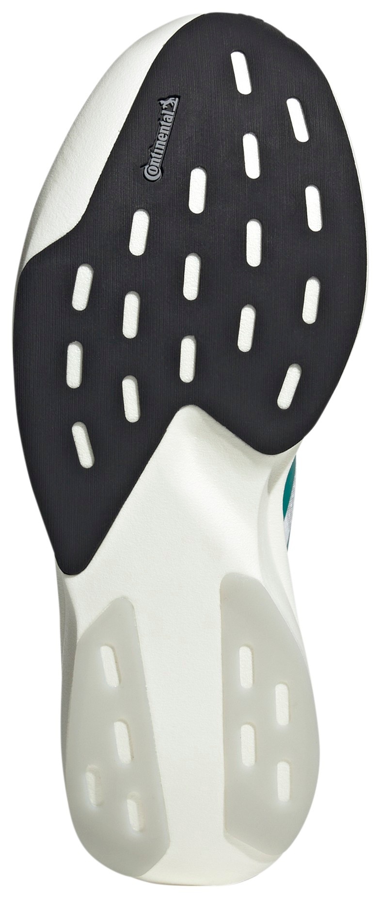 adidas Men's Adizero EVO SL Running Shoes - White/Teal/Grey - View 3