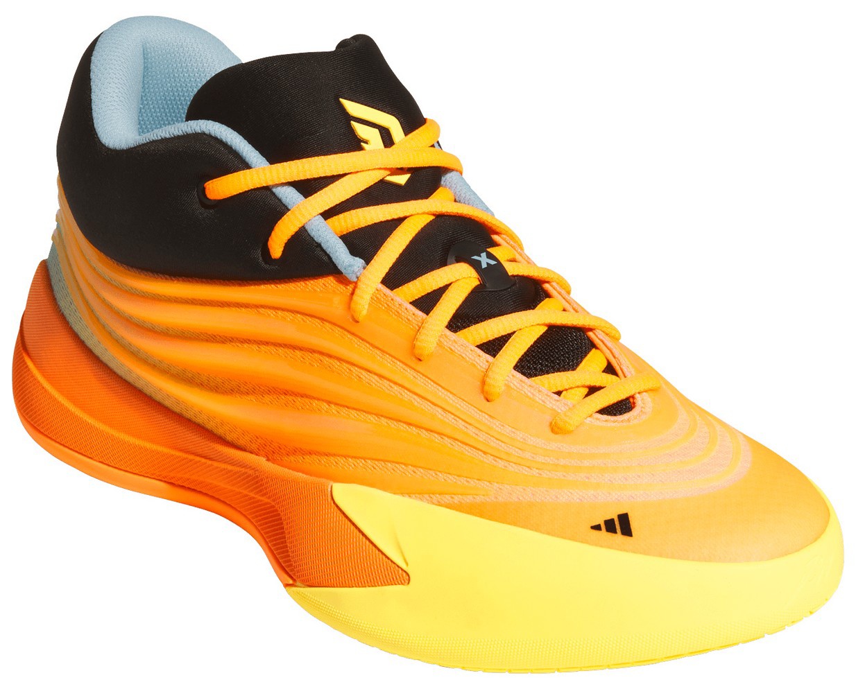 adidas Dame X 'All-Star' Basketball Shoes - Orange/Blue - View 5