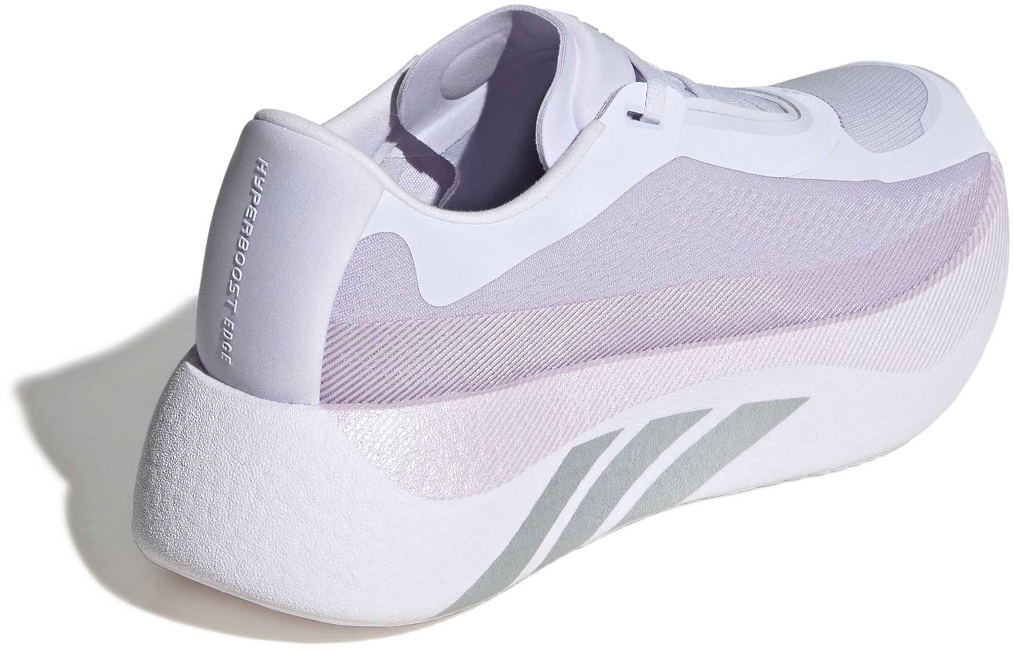 adidas Women's Hyperboost Edge Running Shoes - Purple/Silver - View 7