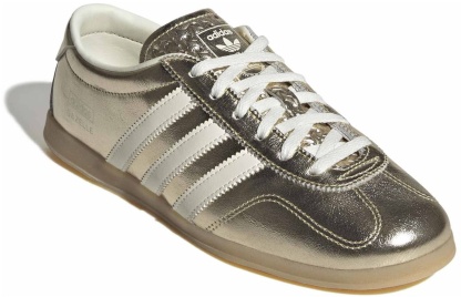 adidas Originals Women's Gazelle Lo Pro Shoes - Gold Mtlc/Off White/Gum 3 - View 6