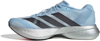 adidas Men's Adizero Boston 13 Running Shoes - Clear Sky/Carbon/Silver Mtllc - View 7