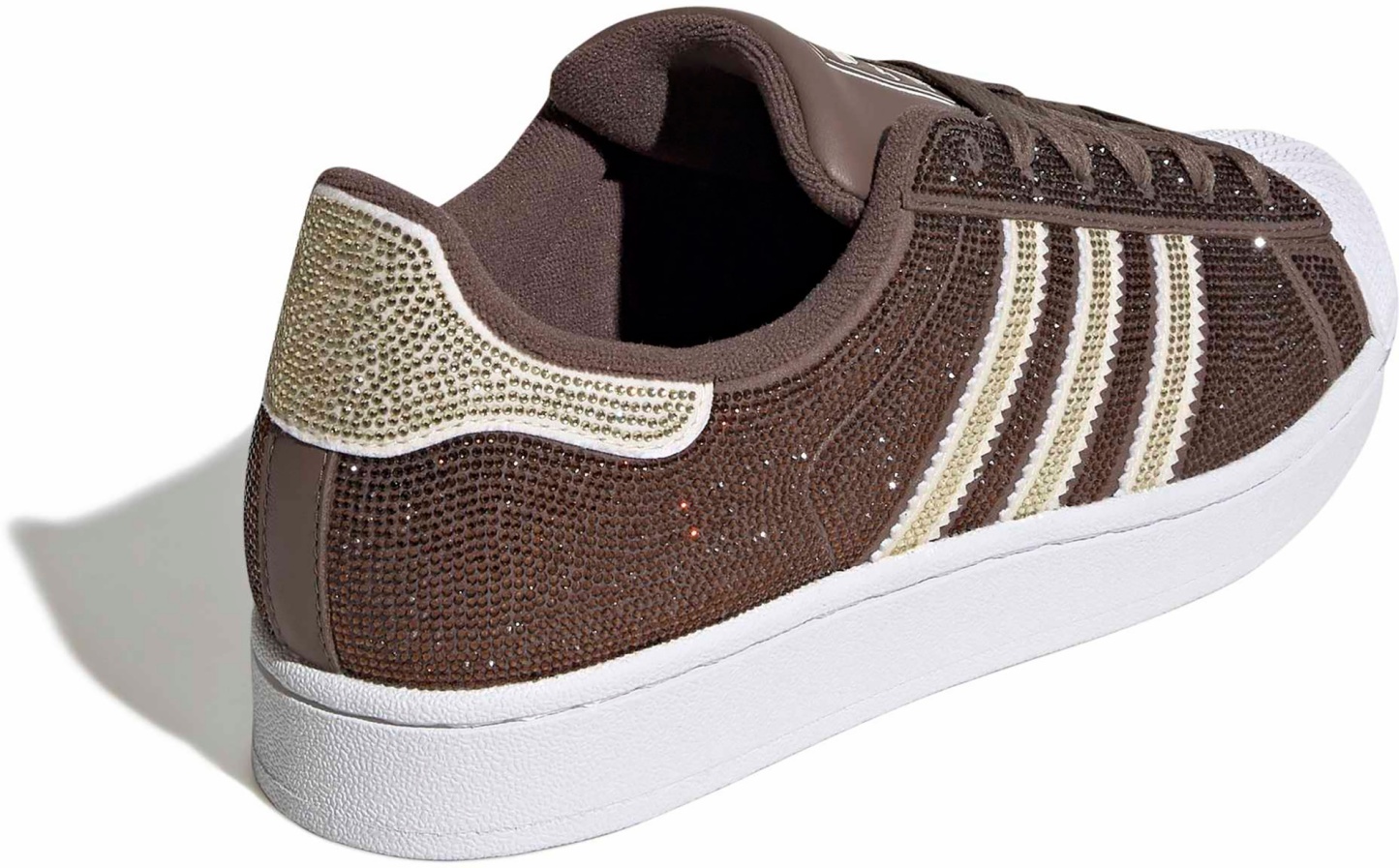 adidas Women's Superstar II Shoes - Earth Strata/Cream White - View 5