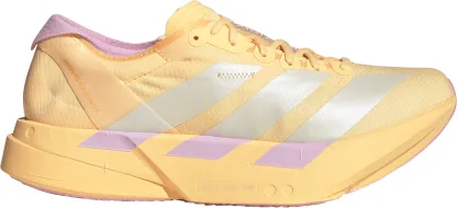 adidas Women's Adizero Adios Pro 4 Running Shoes - Ice Tangerine/Ice Gold Met./Bliss Lilac - View 1