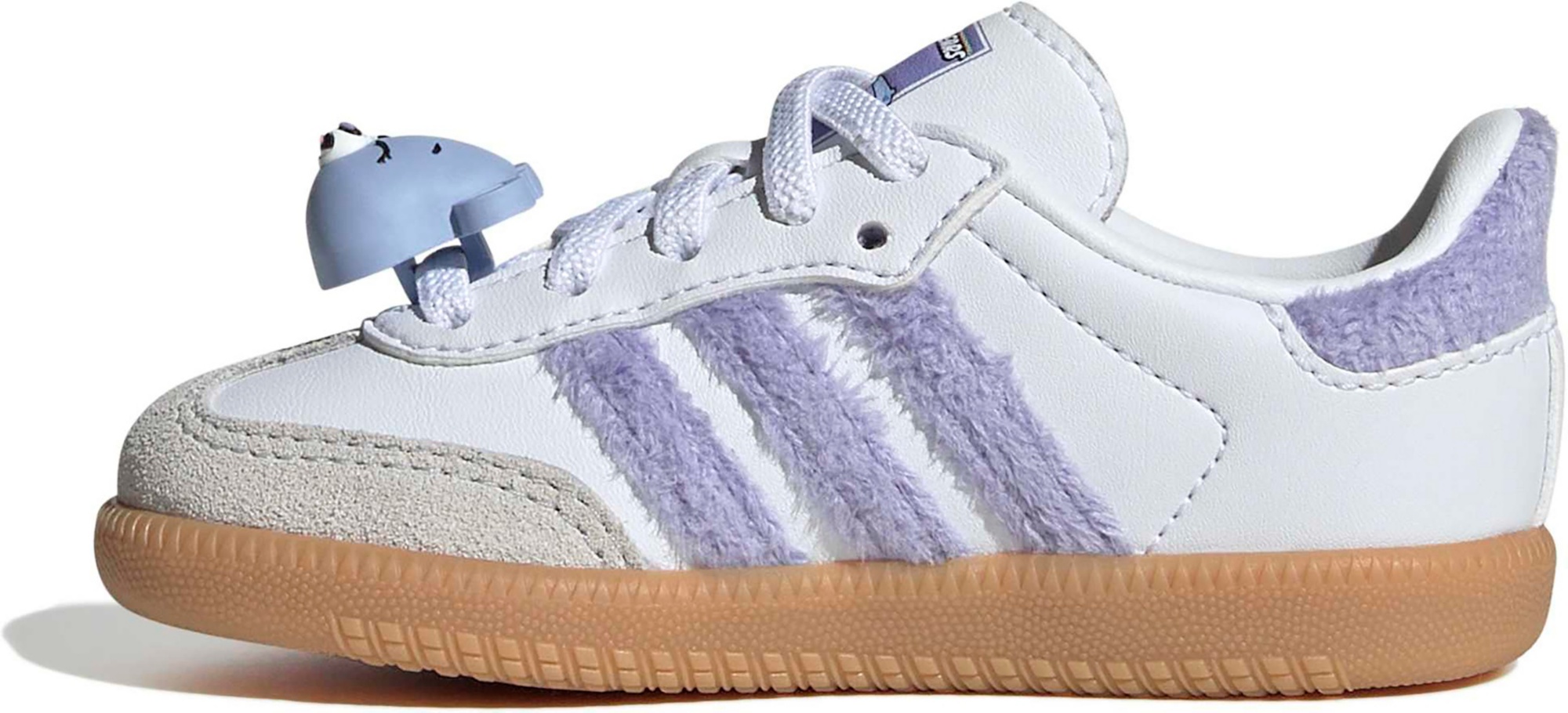 adidas Toddler Samba Care Bear Shoes - Light Purple/White/Blue Dawn - View 4