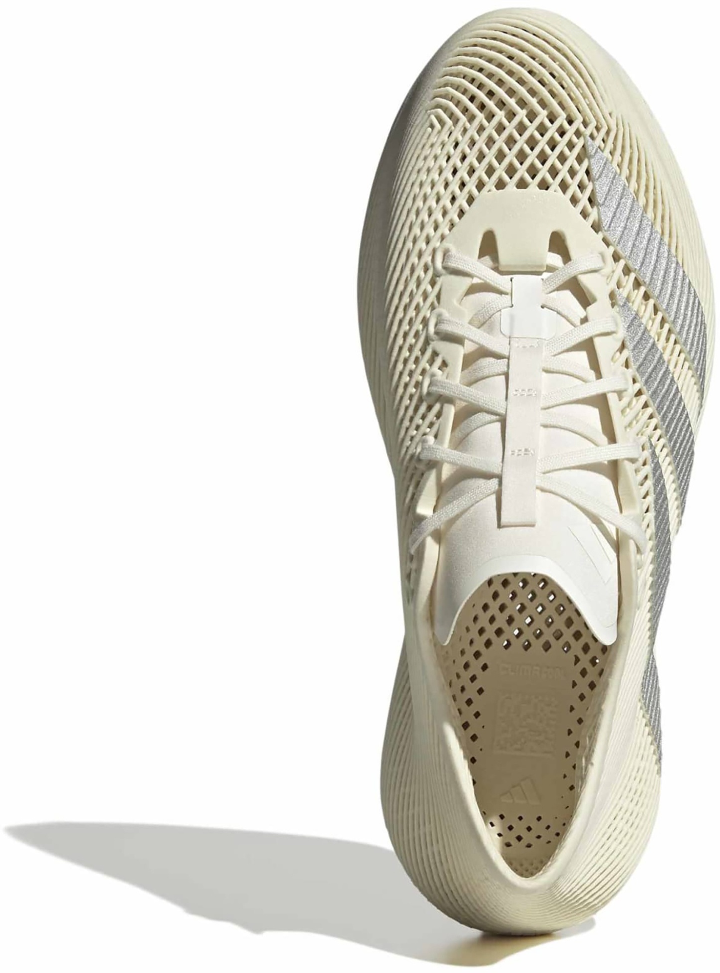adidas CLIMACOOL Laced Shoes - Off White/Off White/Silver Met - View 2