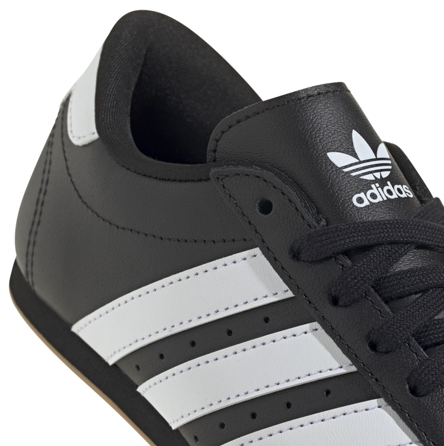 adidas Kids' Grade School Taekwondo Lace Shoes - Black - View 7
