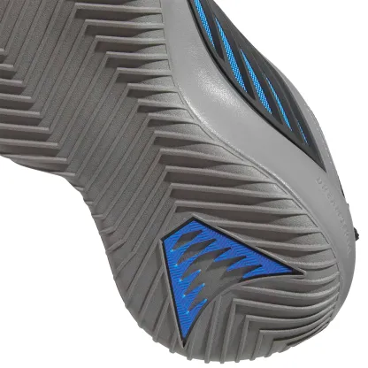 adidas Kids' Grade School Believe That. 1 Basketball Shoes - Grey/Carbon/Lucid Ray Blue - View 8