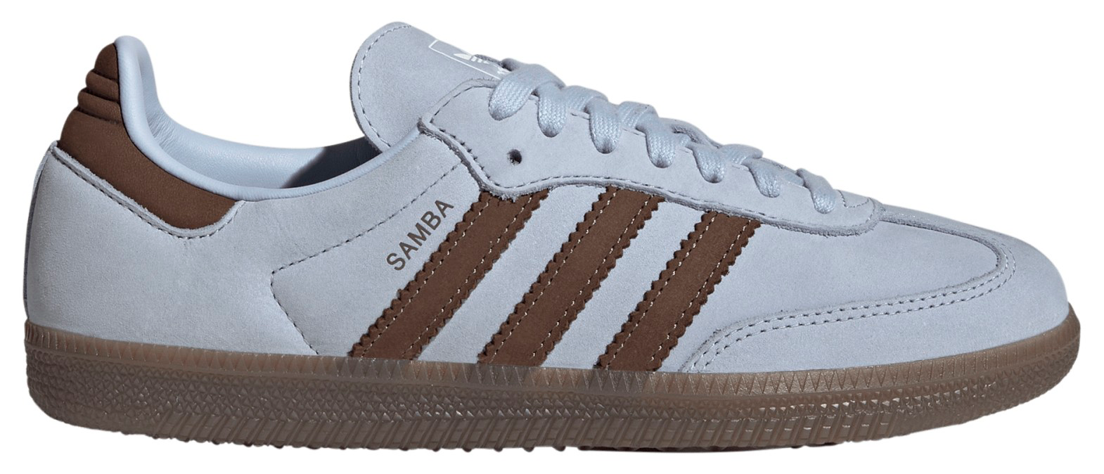 adidas Women's Samba OG Shoes - Crystal Sky/Earth Strata/Ftwr White - View 1