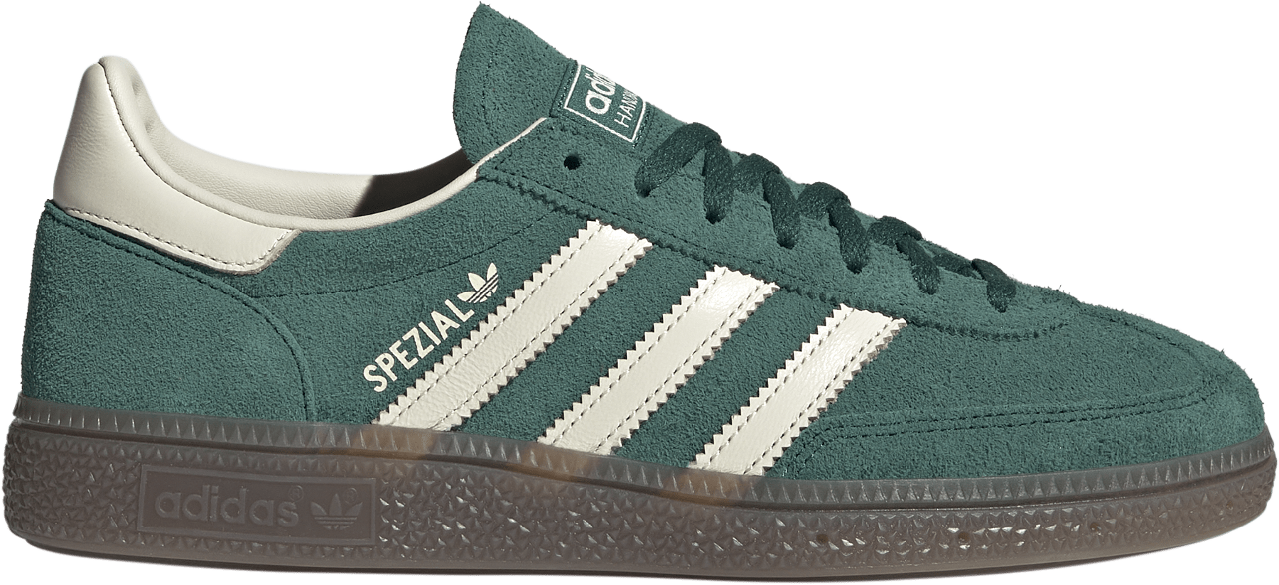 adidas Women's Handball Spezial Shoes - Collegiate Green/Cream White/Gum5 - View 1